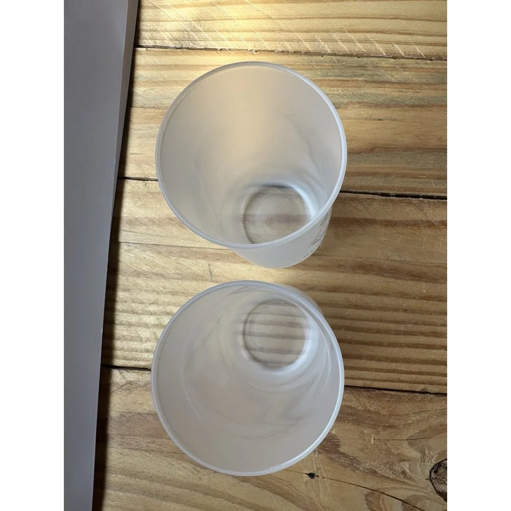 Remy Martin Fine Champagne‎ Cognac Frosted Glasses Set of 2 - 4.5